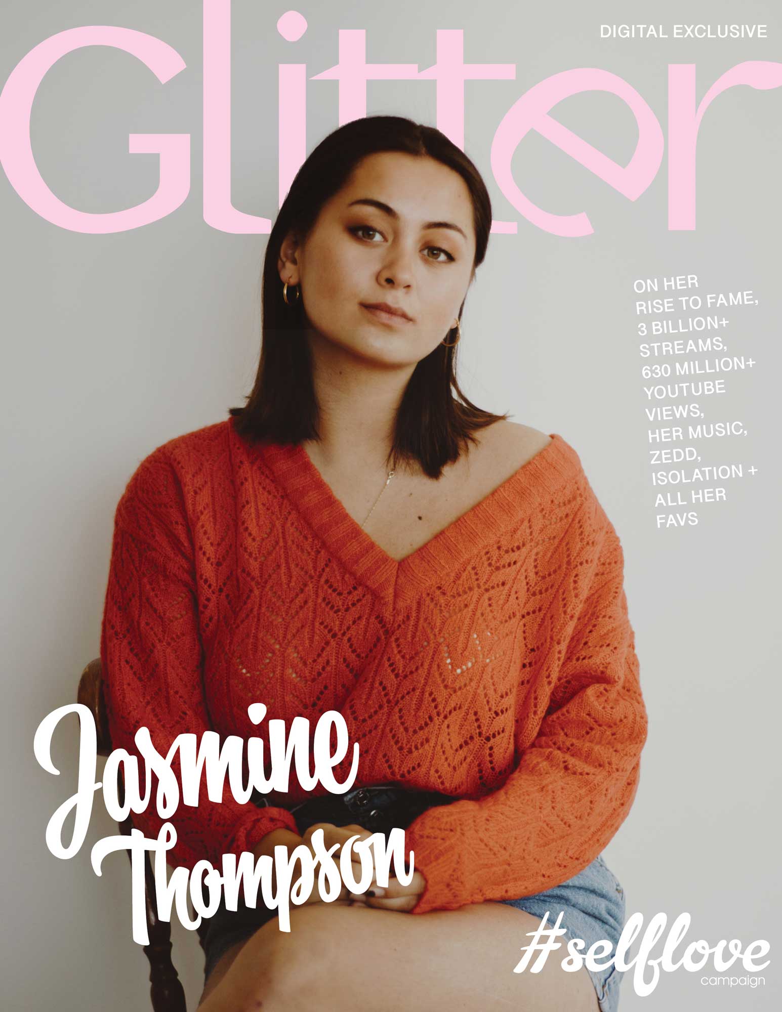 Digital Exclusive Cover: Jasmine Thompson, On Her Rise to Fame, 3B+  Streams, 630M+ YouTube Views, Her Music, Zedd, Isolation + All Her Favs |  Glitter Magazine