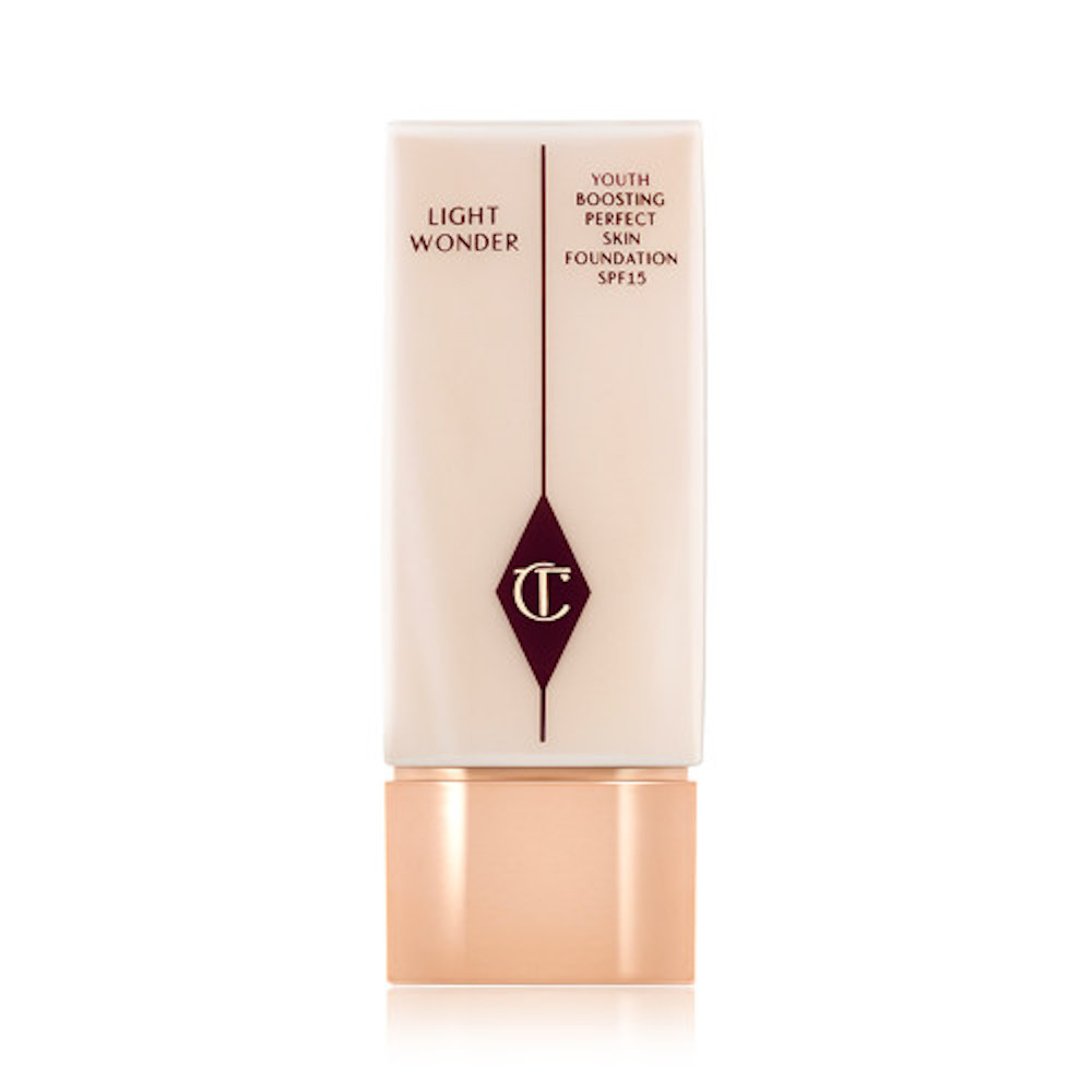 The Charlotte Tilbury Light Wonder Foundation has been rising in popularity; containing properties of illumination, breathability, and hydration, this formula provides full coverage for flawless skin.