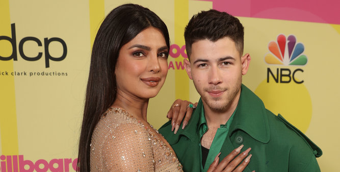 Priyanka Chopra came dressed to impress while her husband Nick Jonas hosted Sunday night's 2021 Billboard Music Awards. The duo strut down the red carpet at the Microsoft Theater in Los Angeles like pros, looking more in love and stylish than ever. After the events were over, the power couple took to social media to thank one another for a great night, melting hearts everywhere.