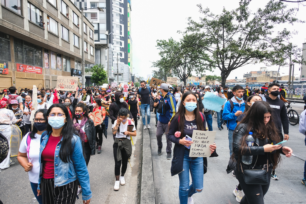 The people of Colombia have recently taken it to the streets to protest government tax raises on the country's middle class.