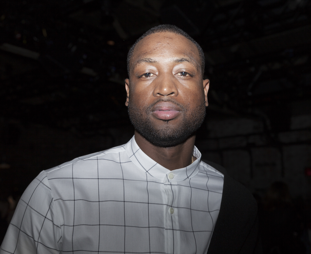 Former NBA star Dwyane Wade visited the Champlain Towers South Condo memorial in Surfside, Florida after its tragic collapse on June 24.