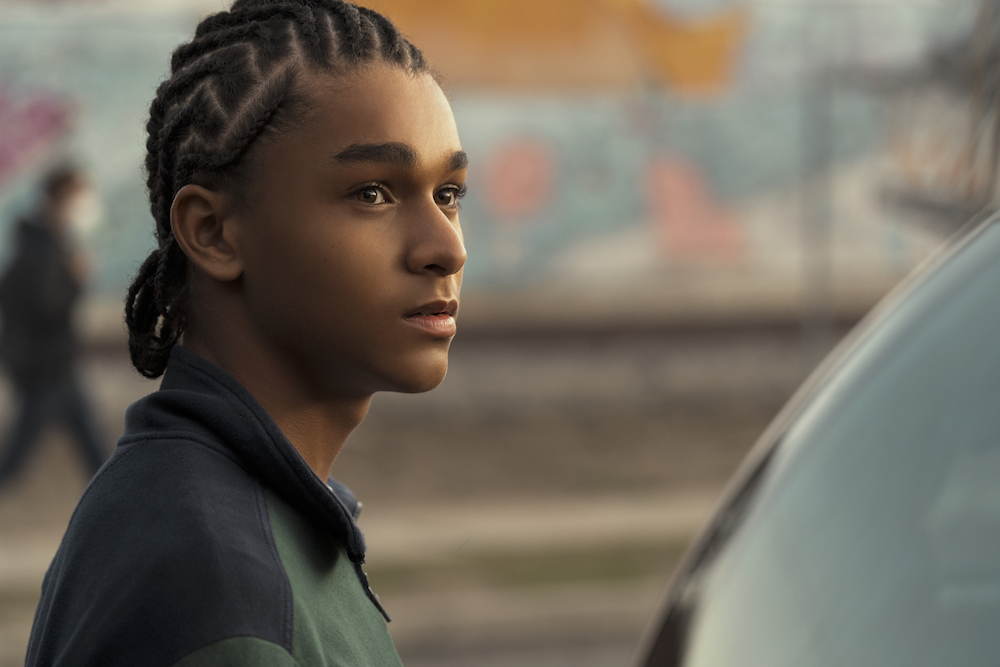 Netflix just released some first-look photos for its upcoming series, Colin in Black & White, which is co-created by former NFL star Colin Kaepernick and filmmaker Ava DuVernay.