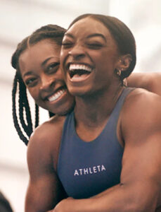 Simone Biles is hitting the road this fall with other champion gymnasts for the Gold Over America tour presented by Athleta.