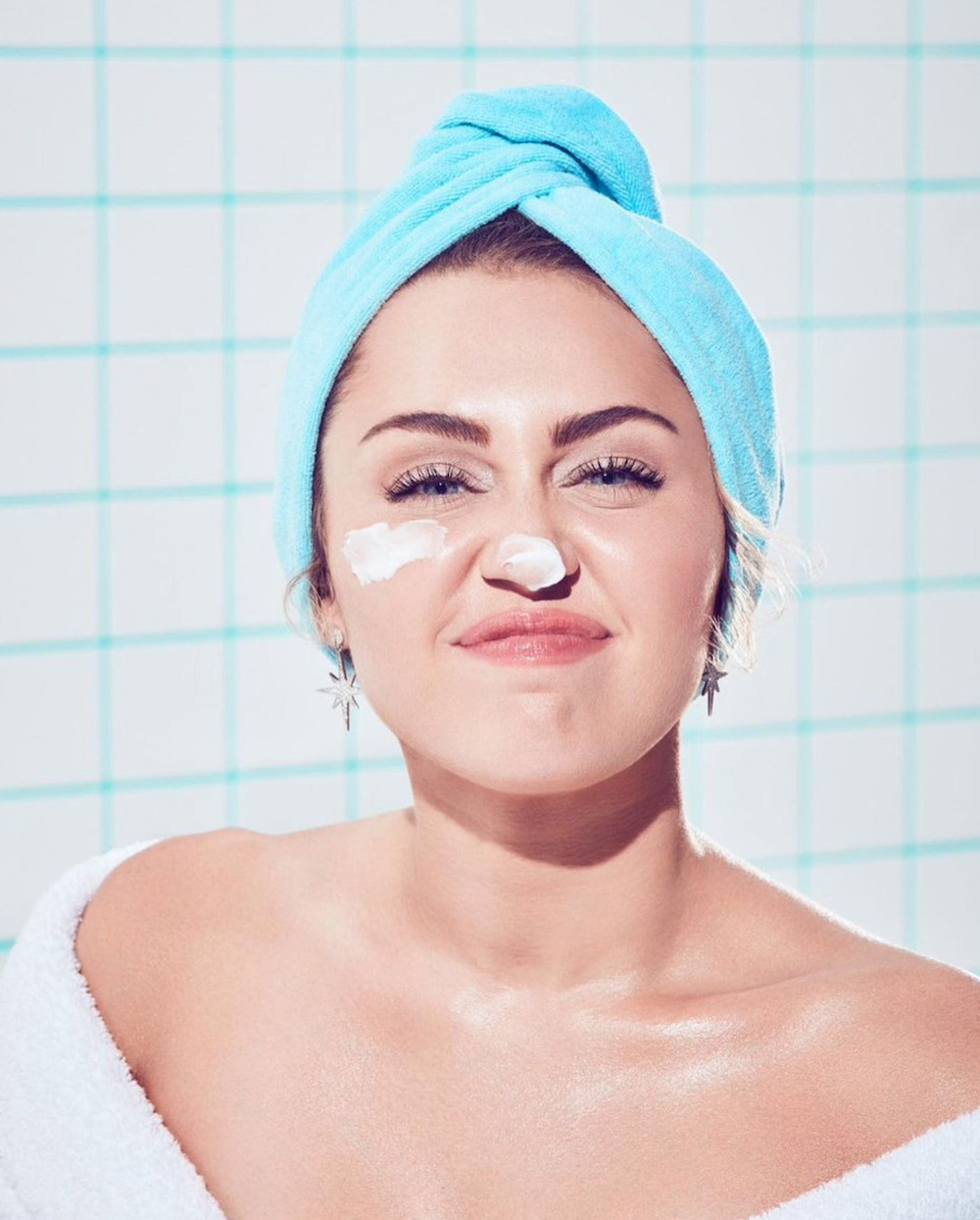 Glitter Magazine | Miley Cyrus Partners With Skincare Brand Hers in New  Campaign