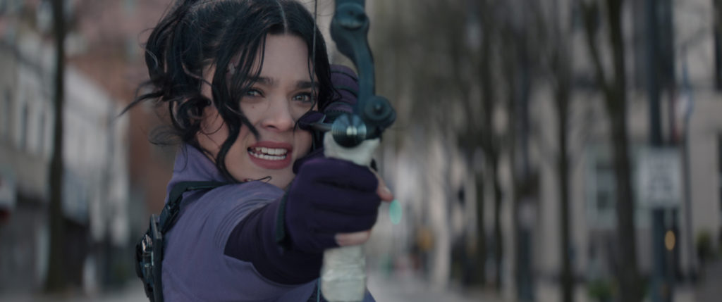 Jeremy Renner’s Clint Barton buckles up for a Christmas adventure with protege Kate Bishop (portrayed by Hailee Steinfeld) in a new trailer for the upcoming Disney+ show, Marvel’s Hawkeye.