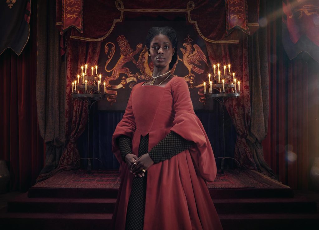 AMC+ has unveiled a minute-long trailer of Jodie Turner-Smith as Anne Boleyn. The three-part psychological thriller premieres on December 9.