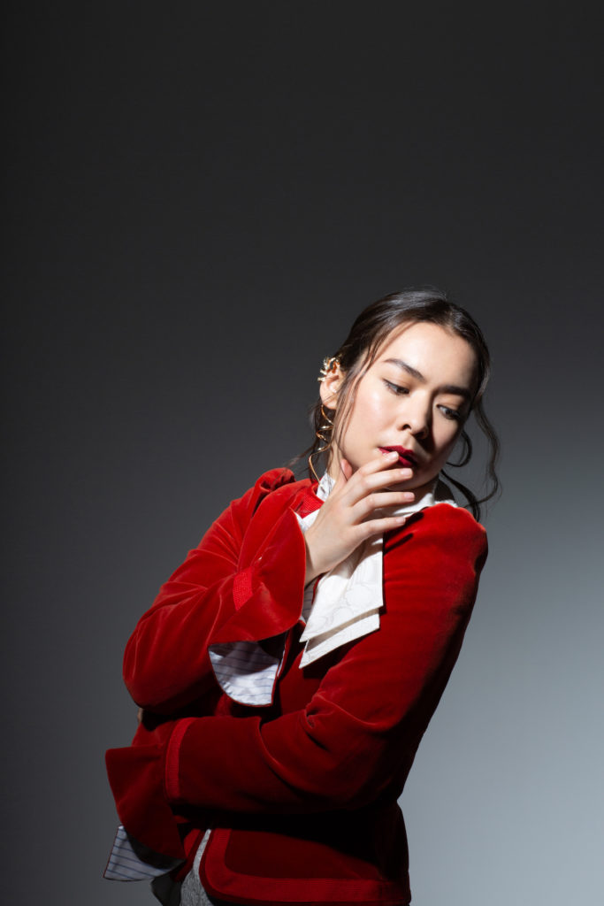 Mitski is back with new music. The "Nobody" singer has released "Heat Lightning" along with a lyric animated music video created by Alex Moy.