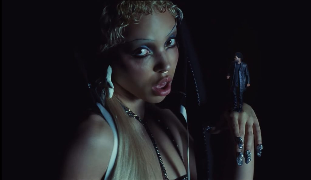 FKA Twigs and The Weeknd have released their collaboration, "Tears In The Club," along with an epic music video. The track marks their first collaboration together. 