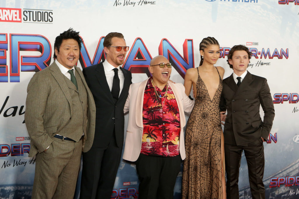 Tom Holland and Zendaya stunned on the red carpet during the Los Angeles premiere of their movie, Spider-Man: No Way Home on Monday, December 13. 