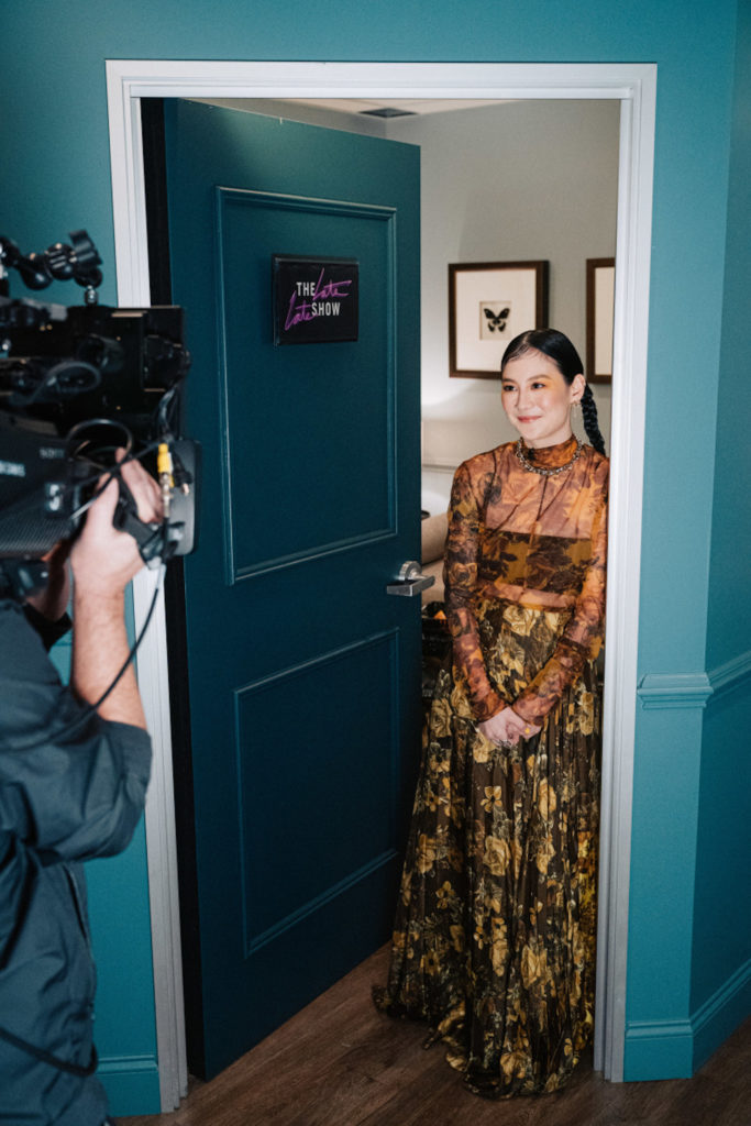 Japanese Breakfast is back. The talented band performed "Slide Tackle" on The Late Late Show With James Corden on January 18. 