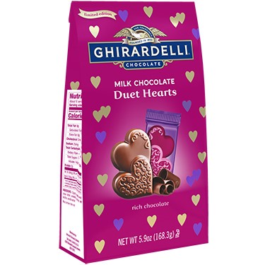 On Valentine's Day, chocolates are often given out to loved ones. With so many options in the stores, it can be a little overwhelming deciding on what to buy for your special someone. Thankfully, Ghirardelli has some timeless tasty favorites sure to ease your worries and satisfy your chocolate craving. 