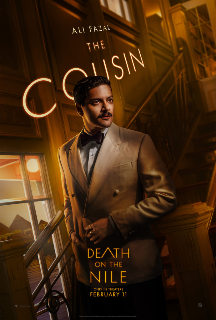 Details of the new film Death on the Nile have been released. One of the film’s stars, Ali Fazal dropped one of the movie posters on his Instagram with the caption: "One month to go! All aboard the Karnak! Here's a glimpse of who you will meet. All aboard! In one month, Death On The Nile arrives exclusively in theaters February."