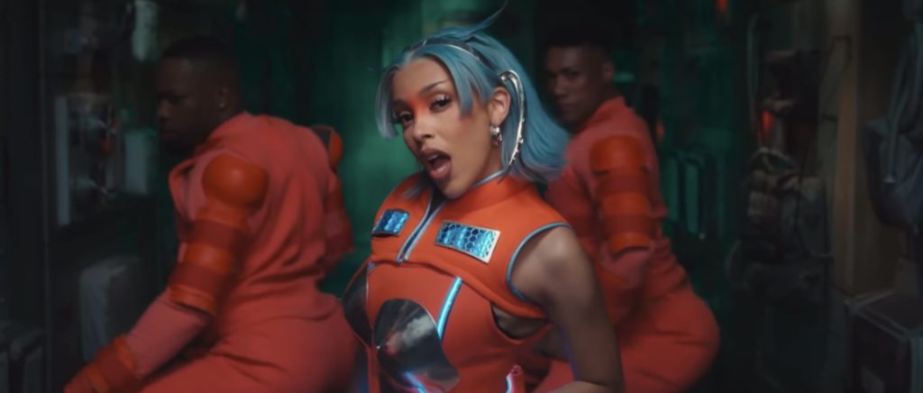 Doja Cat is still celebrating her Planet Her era. The singer released the music video to "Get Into It (Yuh)" on January 31. 