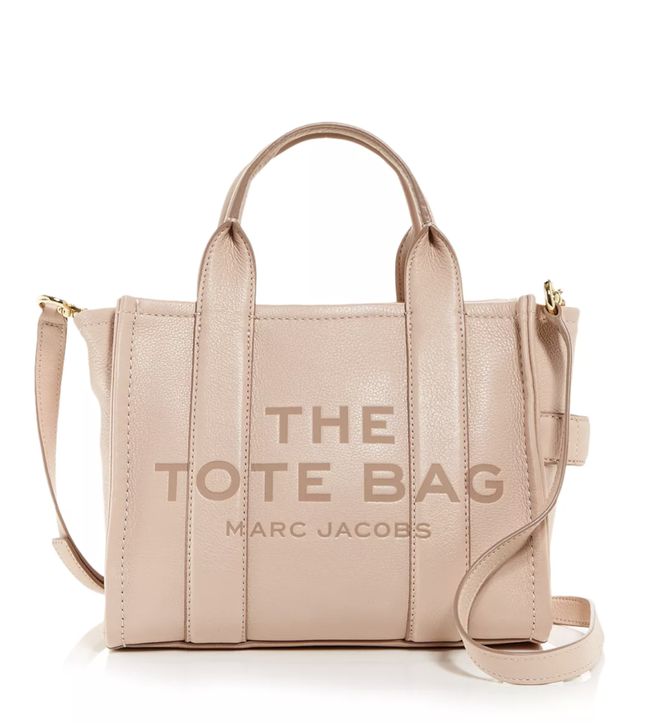 Marc Jacobs The Leather Medium Tote Bag Tan One Size