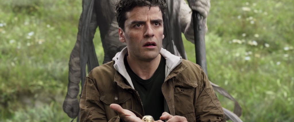 Marvel released a new trailer during the Super Bowl for the upcoming limited series, Moon Knight. The trailer showed Oscar Isaac’s character losing his mind as he can’t decipher his dreams from reality.