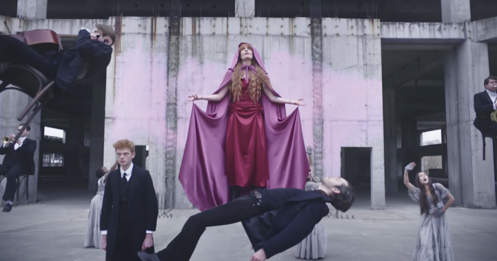 Florence + the Machine are back with new music. The English indie rock band fronted by Florence Welch shared the track, "King."