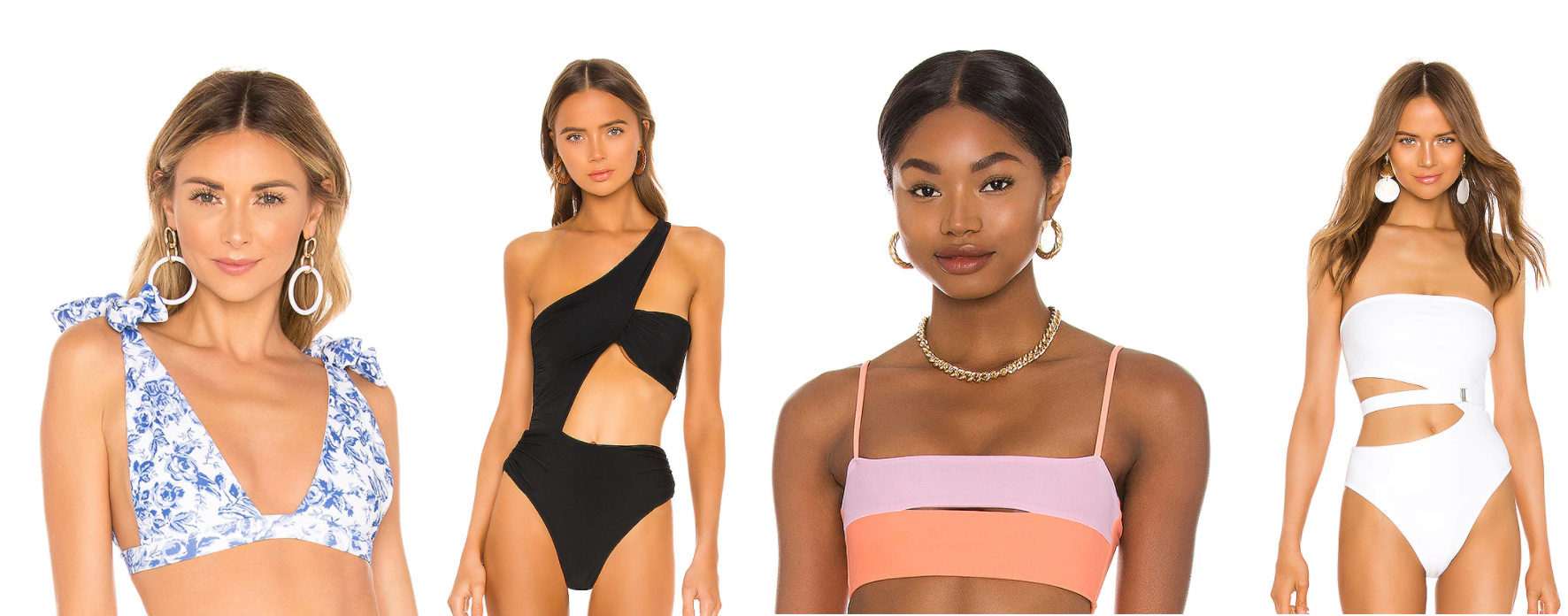 Spring break is quickly approaching and summer is not far behind but don't worry, Revolve has the best swimsuits and coverups for any getaway close or far.