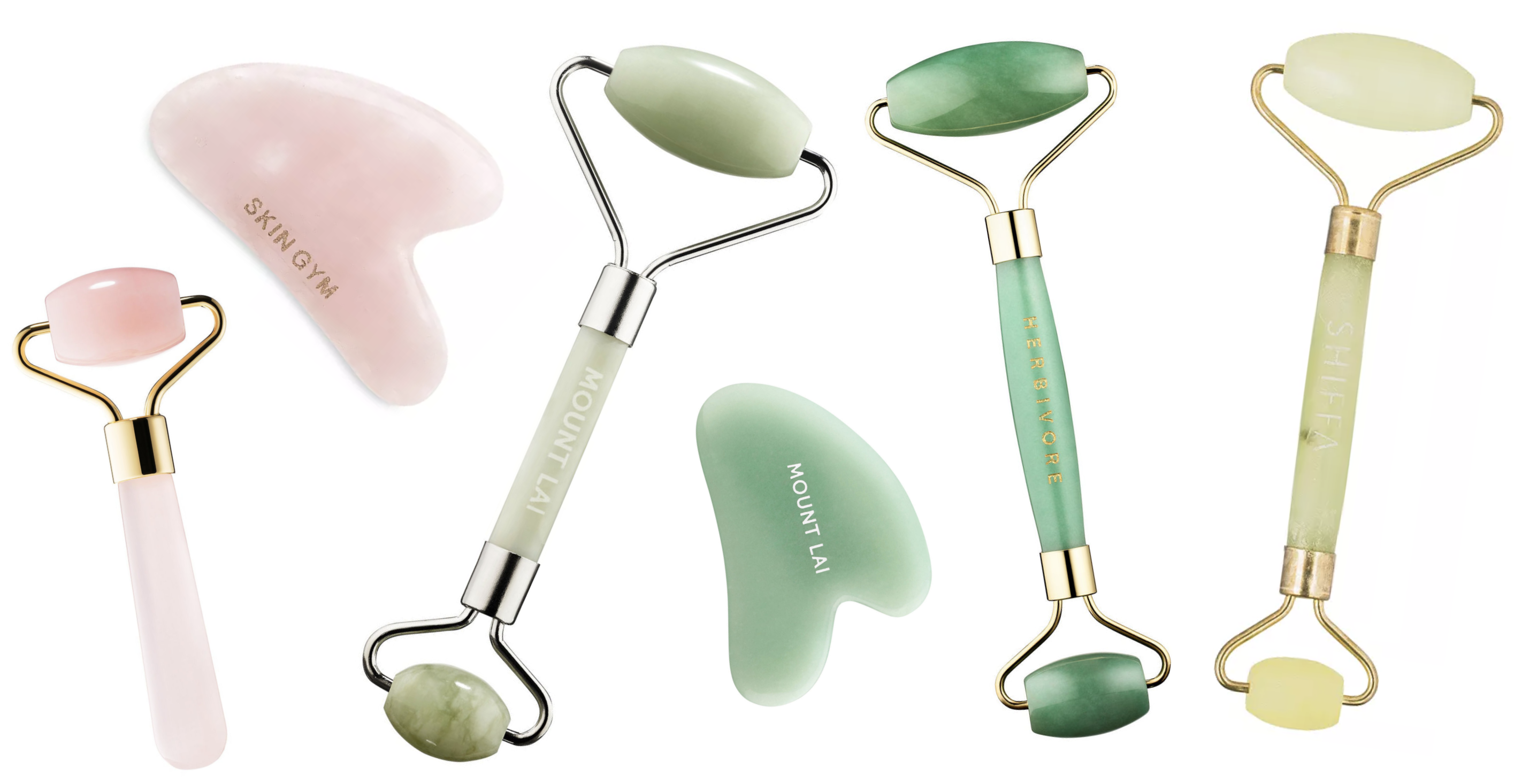 Give yourself a relaxing face massage using traditional facial massage tools such as jade roller and gua sha stone to sculpt your face. They are especially helpful for people who deal with puffiness in their face. Jade has long been a staple in Chinese medicine, revered for its healing properties. The stone is dense and cool to the touch, perfect for depuffing your under-eye in the morning. Some even place it in the fridge overnight so it gets extra cold. It is much less messy than the ice cube method. The gua sha stone has curved edges that fit snugly against the curve of your cheeks. This tool, when used correctly, is effective in stimulating the lymphatic system to drain excess liquid away from your face. Youtuber Gothamista has amazing videos on how she uses jade rollers and gua sha stones to perform facial massages on herself.