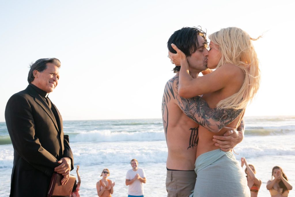 Hulu released a drama miniseries, Pam & Tommy, which depicts the infamous tale of the whirlwind romance of Pamela Anderson and Tommy Lee. The detailed series is based on an article written in Rolling Stone that was published in 2014. 