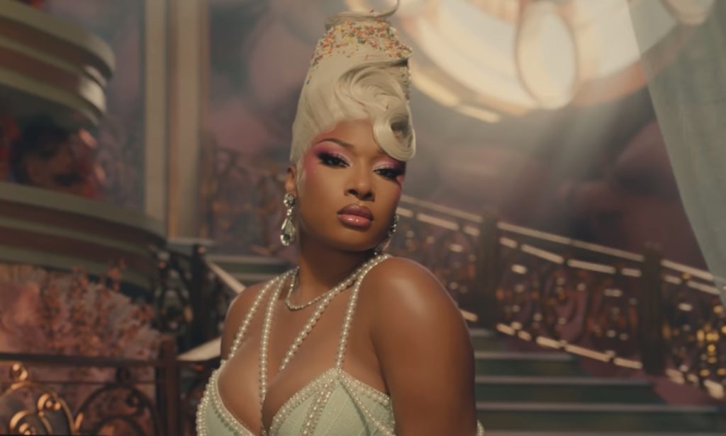 Dua Lipa and Megan Thee Stallion's highly anticipated “Sweetest Pie” music video finally dropped, and the Houston rapper’s makeup looks are everything. The video, which premiered on March 11, was conceptualized by Thee Stallion herself and is slightly reminiscent of Hansel and Gretel — with an apocalyptic twist. 