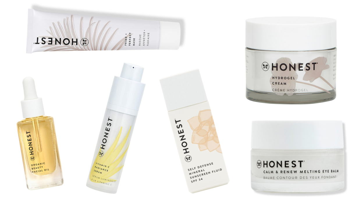 Honest Beauty The Icons Skincare Trio, Mini Hydrogel Cream, Gentle Gel  Cleanser, Vitamin C Radiance Serum