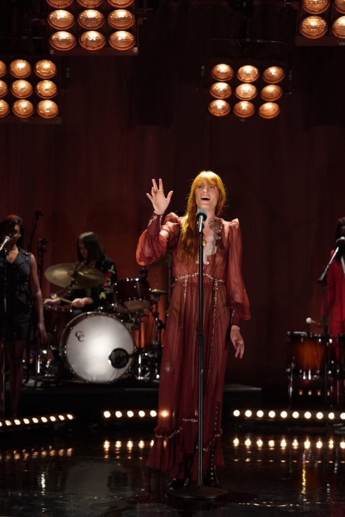 Florence Welch, frontwoman of the rock band Florence + the Machine, announced the fourth single off the band's fifth studio album, Dance Fever, due May 15. The record is produced by Bleachers frontman Jack Antonoff and Glass Animals’ Dave Bayley.