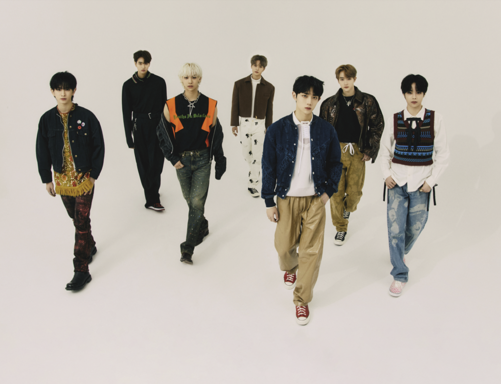 TEMPEST, the newest boy group under Yuehua Entertainment, joins us today to discuss their first mini-album and debut It's ME, It's WE. The group debuted on March 2 with the title track "BAD NEWS," a catchy and energic song bound to get anyone on their feet. They are a seven-member group that consists of LEW, Hanbin, Hyeongseop, Hyuk, Eunchan, Hwarang, and Taerae. With their extraordinary performing abilities, each member has brought the concept's explosive energy to life and has so much lying in store for future comebacks. Since "BAD NEWS" was such a massive success for the group, garnering over 15 million views and counting, we are anxiously awaiting the innovative ideas their next project will bring. 