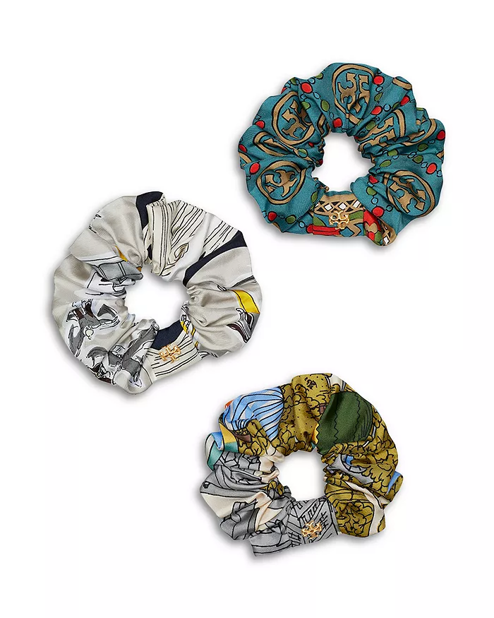 Spice up your everyday looks with Bloomingdale's hair accessories, like a colorful silk scarf by Salvatore Ferragamoor or a Lele Sadoughi's scrunchie sets.