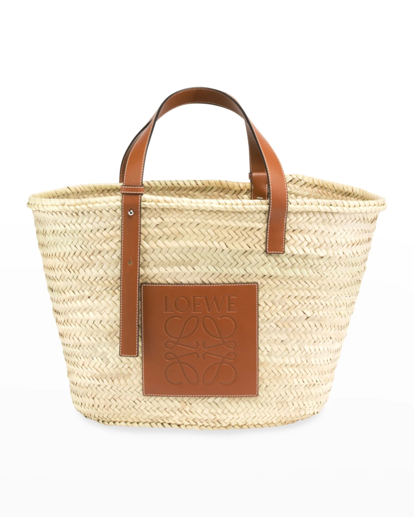 Summer is the perfect season for picnic dates and road trips. Whether going to a park, a beach, or simply daytime shopping with best friends, basket bags are functional and pair well with any outfit. Here are some luxury basket bags we recommend to elevate your summer looks. 