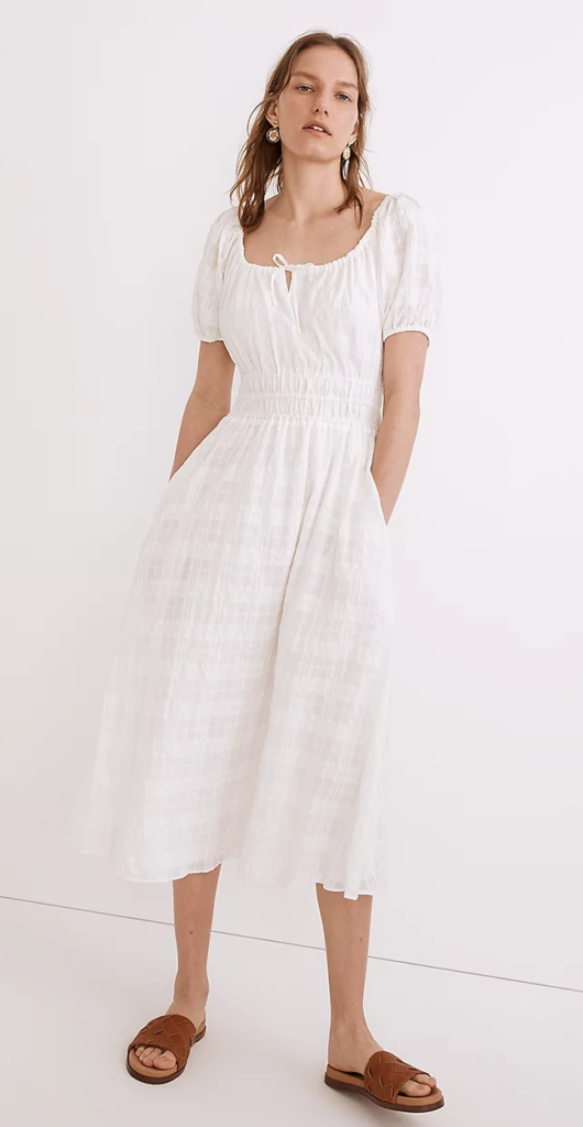 Madewell has all of your next summer dresses. Elevated and elegant styles and cuts make these our favorite dresses of all time.