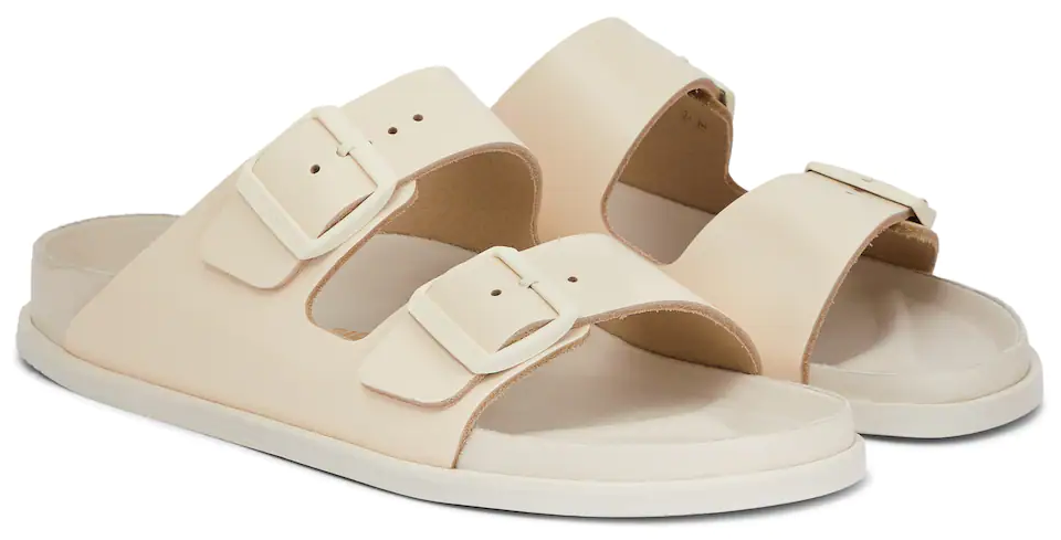 Mytheresa has summer sandals in every style. Bold colors and designs make each sandal perfect for a casual look or a classy style that is great for summer.