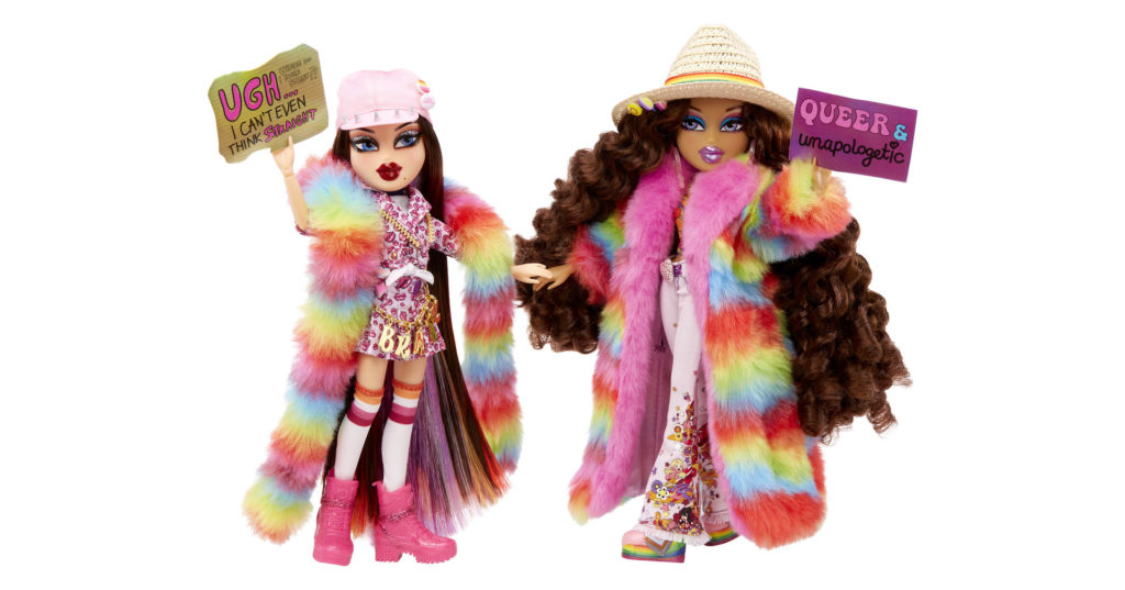 The beloved Y2K dolls with a passion for fashion, also known as Bratz, teamed up with designer Jimmy Paul for a new collection of dolls in honor of Pride Month. Currently, the collection features a limited edition 2-pack of dolls based on fan-favorite characters and girlfriends Roxxi and Nevra.