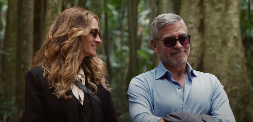 Julia Roberts and George Clooney are back on the big screen together in the upcoming film, Ticket to Paradise. The pair starred opposite one another in the Ocean's Eleven film trilogy. 