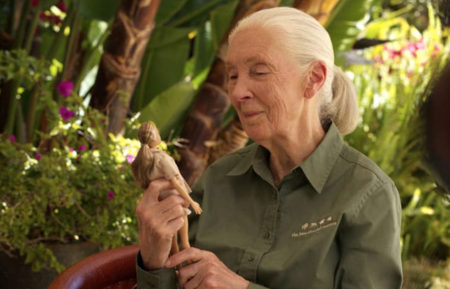 The iconic Barbie doll is getting ready for her next endeavor. The latest doll is inspired by primatologist Dr. Jane Goodall.