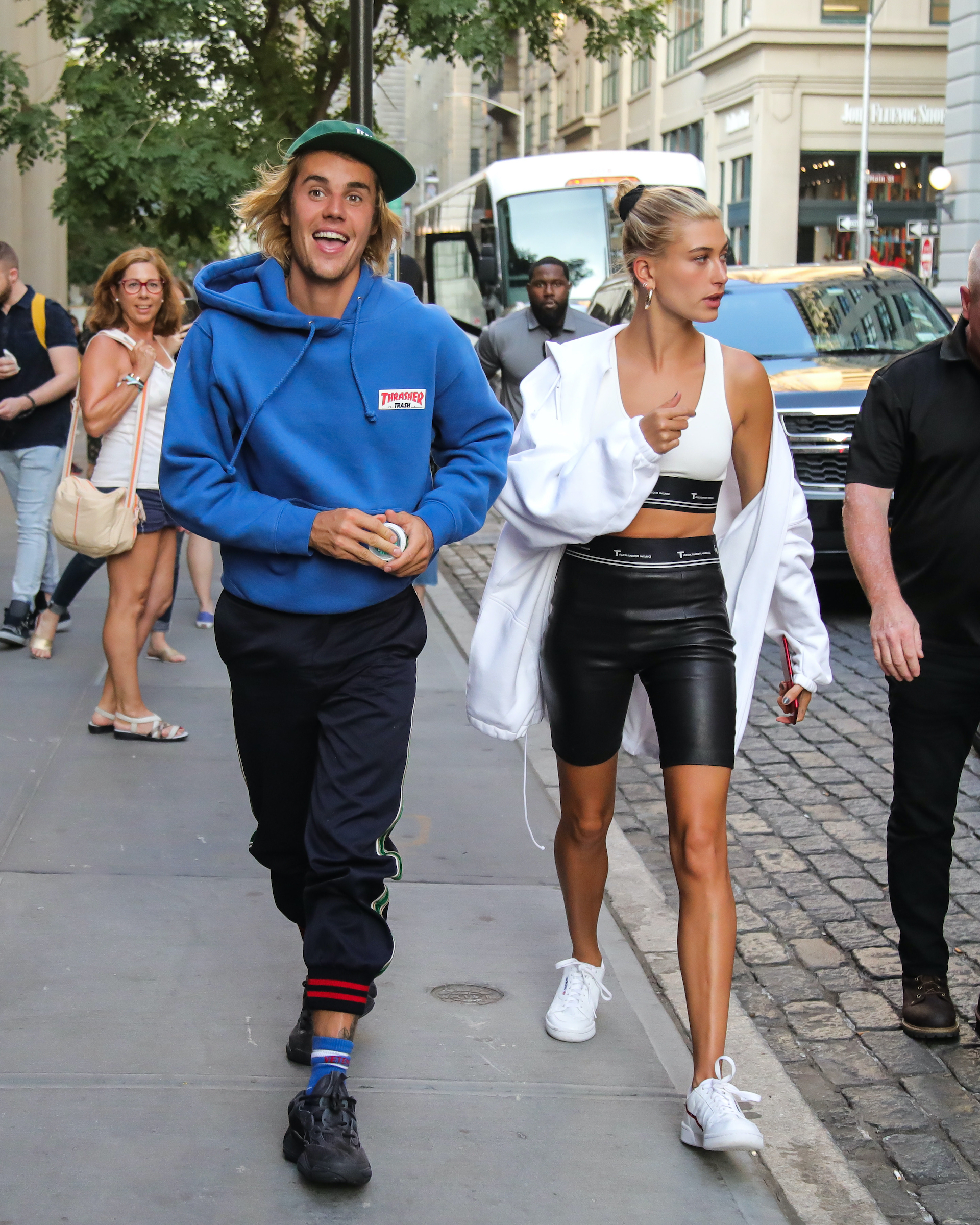 In the latest episode of the hit podcast "Call Her Daddy," Hailey Bieber finally speaks out about the rumors circling her husband, Justin Bieber, and his ex-girlfriend, Selena Gomez.