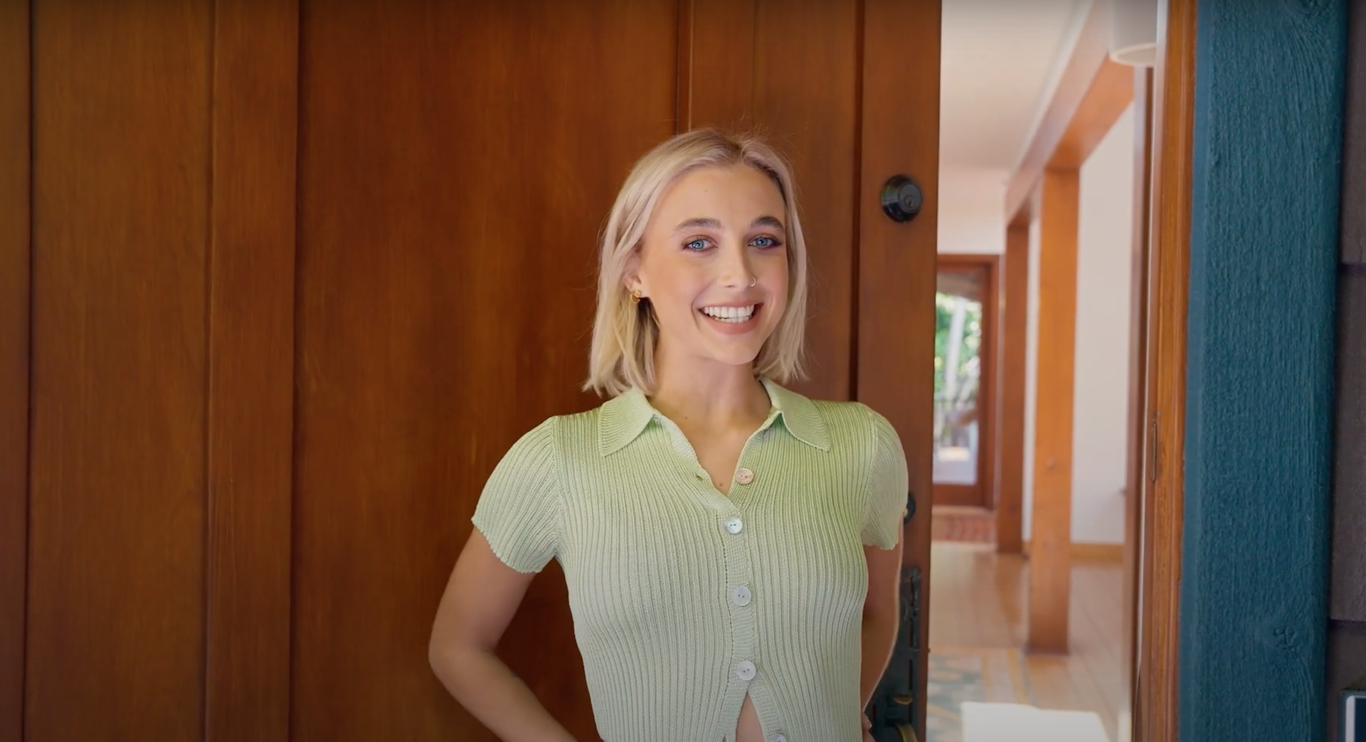 Emma Chamberlain takes viewers on a tour through her newly renovated and customized Los Angeles home in a new interview with 'Architectural Digest'.