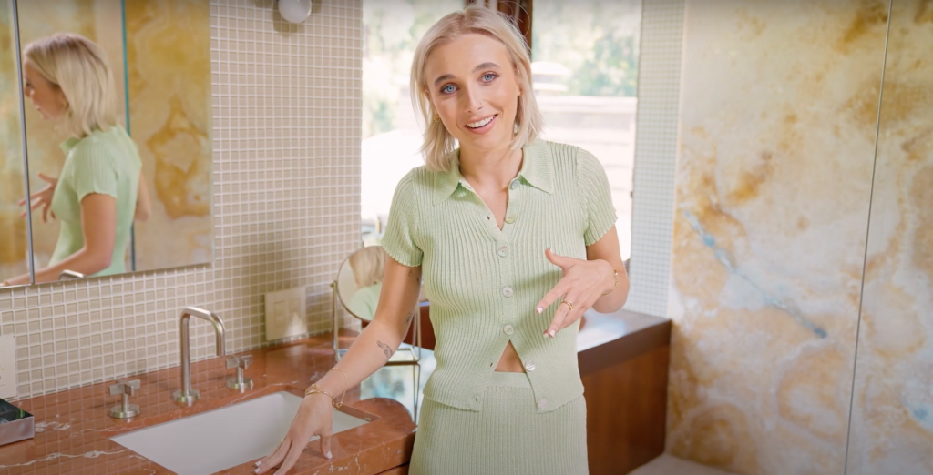 Emma Chamberlain takes viewers on a tour through her newly renovated and customized Los Angeles home in a new interview with 'Architectural Digest'.