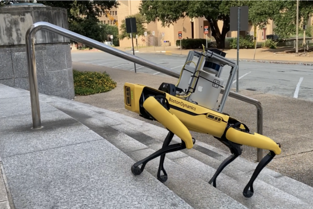 University of Texas researchers will have robots that act as a delivery service on their campus within the following year.