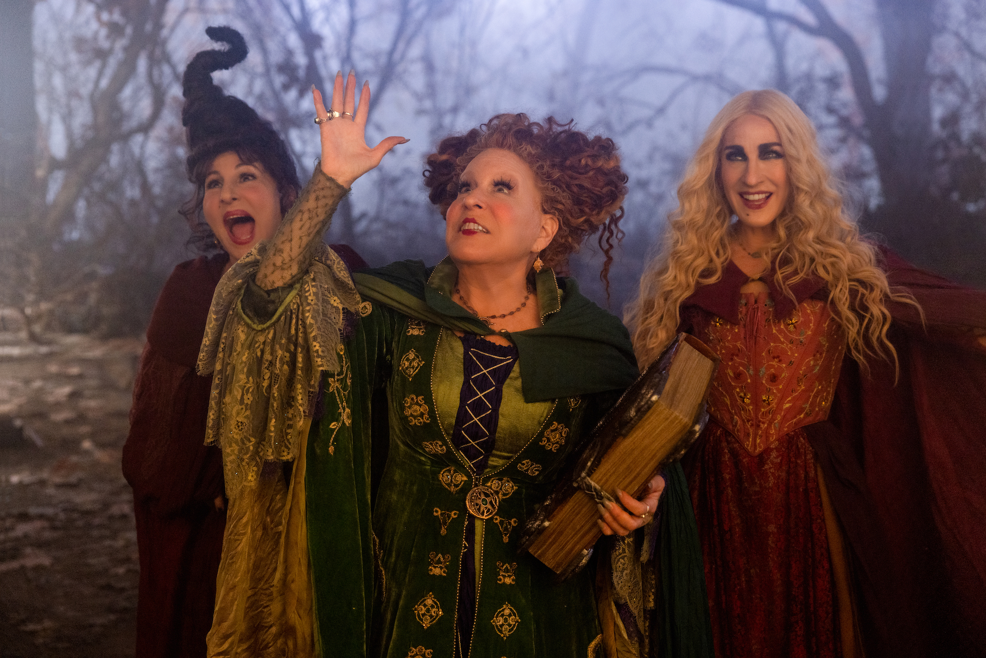 Hold onto your witch hats, the Sanderson sisters are flying their broomsticks all the way to Broadway, with a musical adaption of 'Hocus Pocus.'