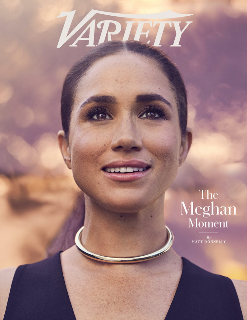 In a new cover interview with 'Variety,' Meghan Markle, Duchess of Sussex, gives fans a new glimpse into her recent success, life as a mom, and mourning Queen Elizabeth.