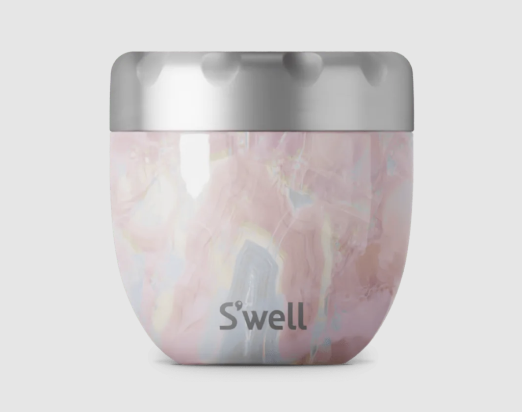 Swell Eats Geode Rose Food Containers Set of 2- 21.5 oz. & 16 oz.