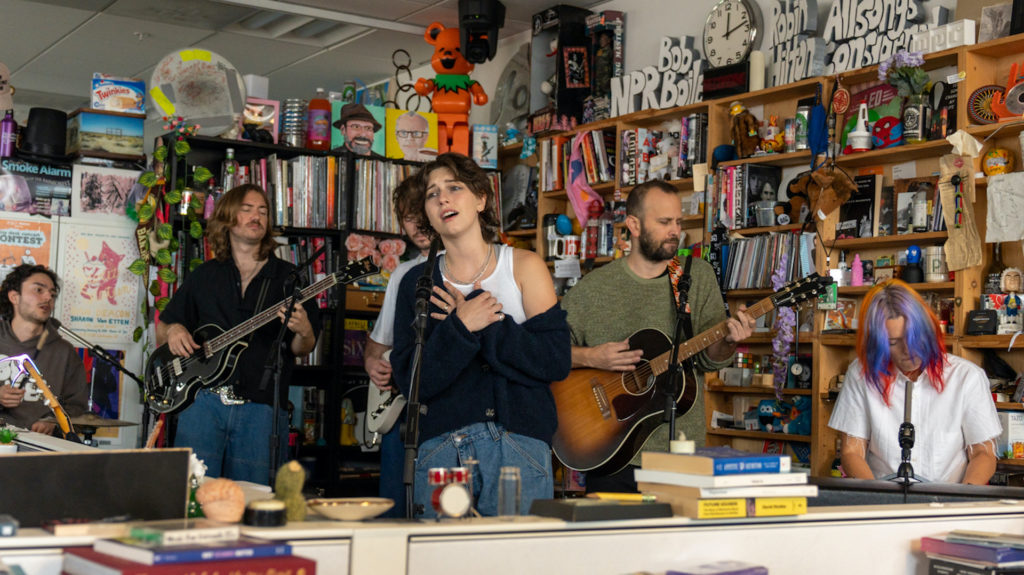 NPR's Tiny Desk Concert series has a new face in the studio. Mikaela Mullaney Straus, known by her stage name King Princess, made a memorable debut.