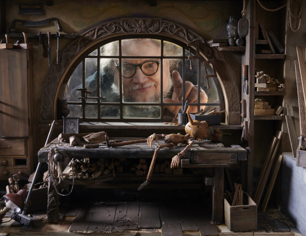 Guillermo del Toro proudly presents to audiences his decade-long passion project, 'Pinocchio.' This beloved animated film premiered at the AFI Film Festival.