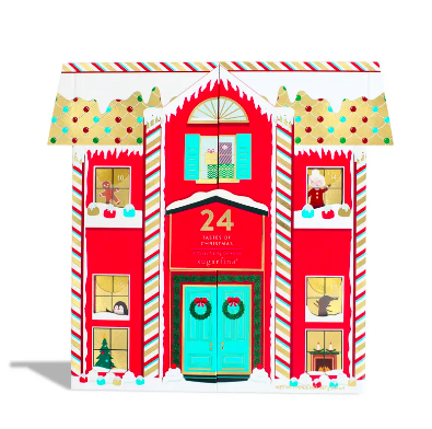 This sugarfina Holiday Gingerbread 24 Tastes of Christmas Advent Calendar is the perfect gift for those with a sweet tooth. Each of the 24 drawers features 4 different pieces of candy to enjoy, and they come in all sorts of fun, cute shapes. Indulge in these sweet treats for the value of $60. 