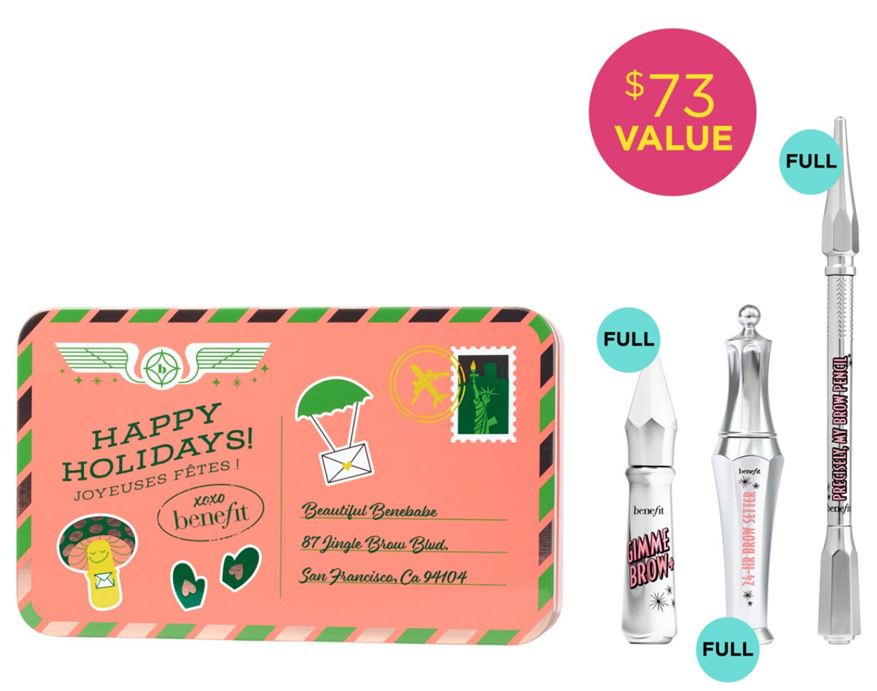 Benefit has recently released seventeen new value sets, just in time for the holiday season. Including various eye products and face powders, these sets contain many products in one box that are perfect for every makeup lover. Check out some of Glitter’s favorite value sets from Benefit Cosmetics.