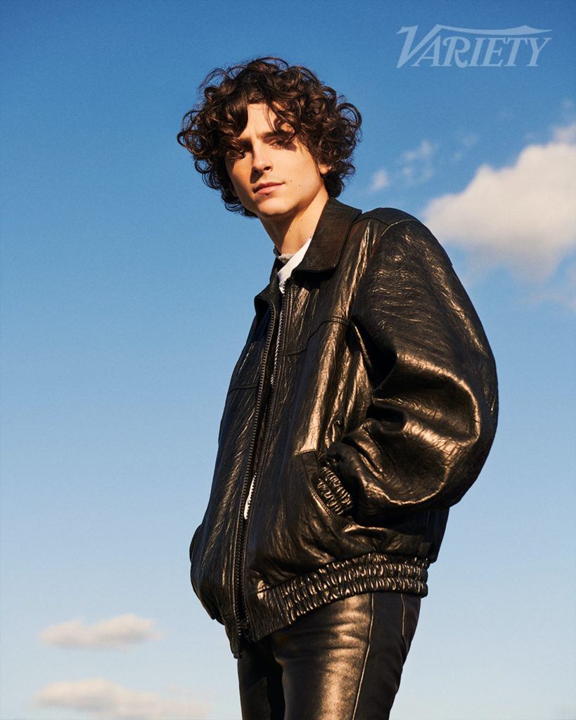 Timothée Chalamet and Taylor Russell grace the latest cover of 'Variety' with the film's director, Luca Guadagnino.