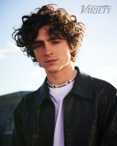 Timothée Chalamet and Taylor Russell grace the latest cover of 'Variety' with the film's director, Luca Guadagnino.