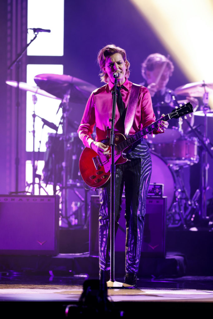 Congratulations are in order for Brandi Carlile. The "Stay Gentle" singer won three out of seven Grammy nominations last night, bringing her to nine Grammy awards.