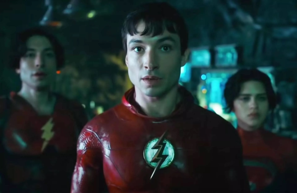 Justice League star Ezra Miller returns as Barry Allen in the DC Extended Universes' newest take on their iconic superhero, The Flash, set to release on June 16, 2023.