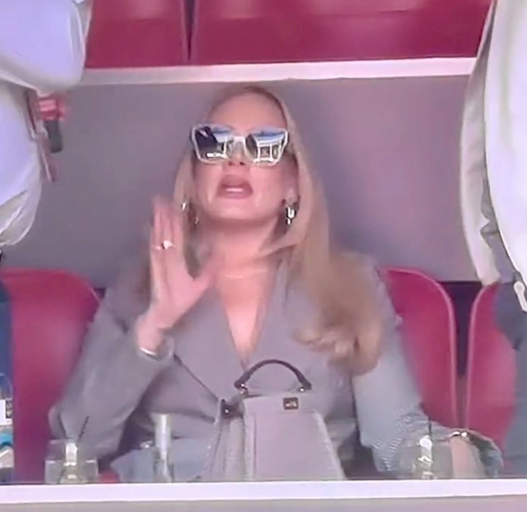 Adele instantly became a meme after a video of her supporting Rihanna at her Halftime show went viral on Super Bowl Sunday. 